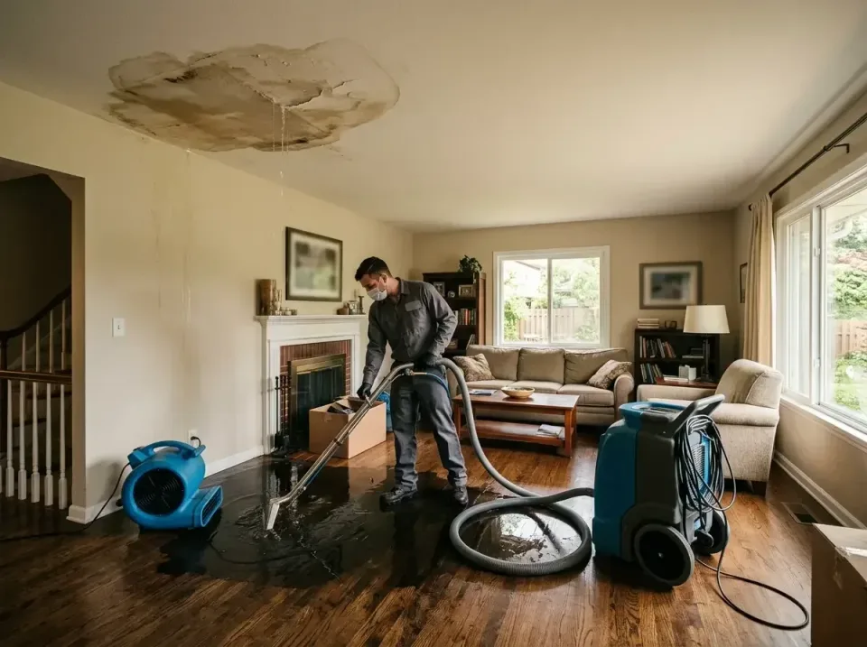 attic-pipe-burst-ceiling-drip-008 — frequently asked questions, Water Damage Restoration & Carpet Care in West Chicago, IL
